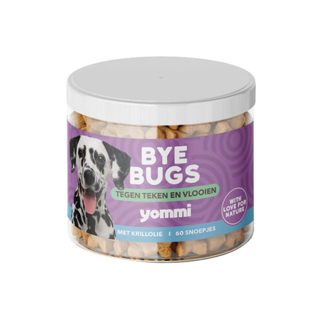 Yommi Bye Bugs – Natural Tick & Flea Support Chews for Dogs - image 1