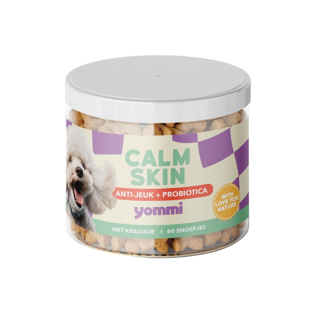 Yommi Calm Skin – Anti-Itch Chews with Probiotics for Dogs - image 1