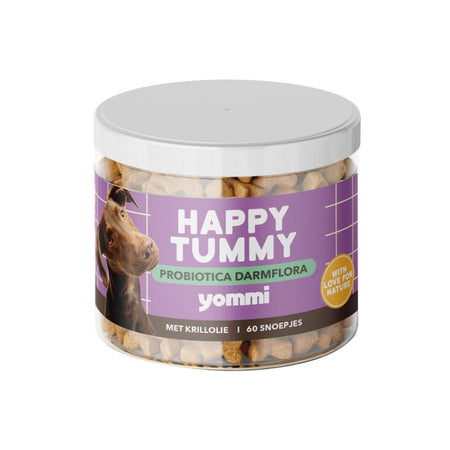 Yommi Happy Tummy – Probiotic Gut Support for Dogs - image 1