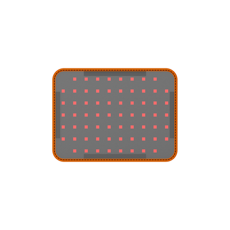 Small LED light therapy pad for pets - 1
